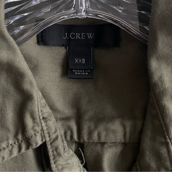 J.Crew Green Fatigue Button-Up - Picture 3 of 3